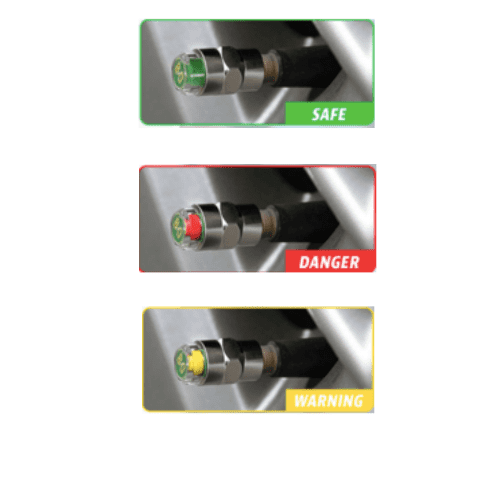 EZ Read Tyre Pressure Cap 2 Pack Up To 36psi